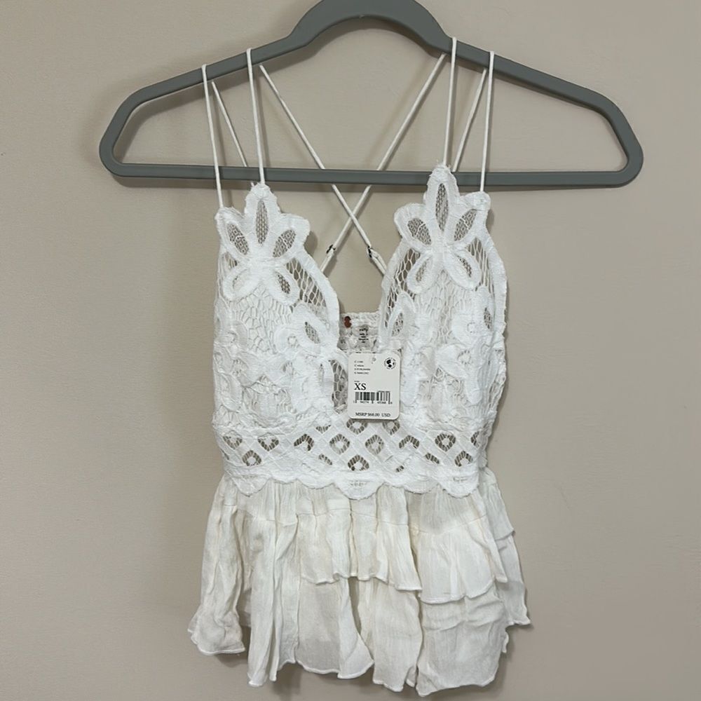 NWT Free People Adella Cami XS - Picture 2 of 3
